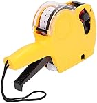 Label Maker portable avec 8 Étiquette de prix pour le marquage rapide, pour RetailersHome Utilisateurs (jaune)