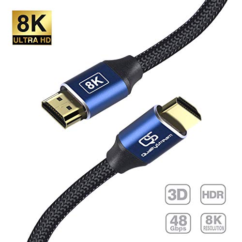 6.6ft 8K HDMI Cable, HDMI 2.1 Cable, 48Gbps Transfer Speed, Ultra High Speed
