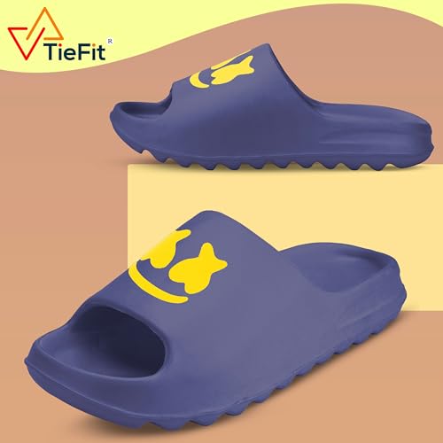 Image of TieFit Ultra Soft Comfortable Breathable EVA Daily Use Zig Zag Arch Fit Support Slide For Men