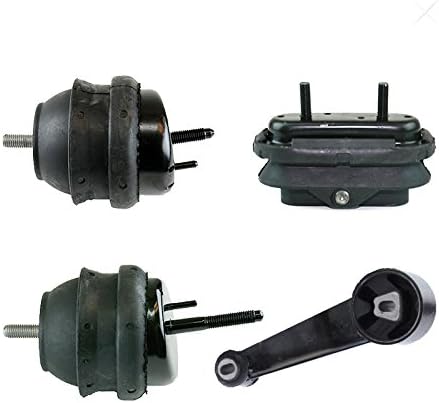 K2365 Engine Motor & Transmission Mount Kit 4pc Compatible with Fits 2006-2008 Buick Lucerne 3.8L Automatic | A5456HY A5437 A5438 A5439