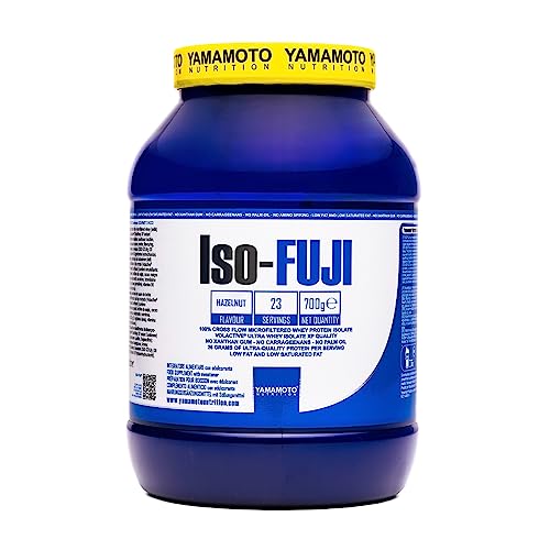 Yamamoto Nutrition Iso-Fuji Proteine Del Siero Isolate Gusto Nocciola 700 Grammi