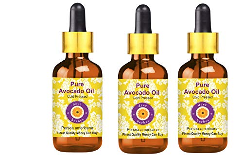 Huile de Avocat contre la peau sèche Deve Herbes, réparation intense Persea americana