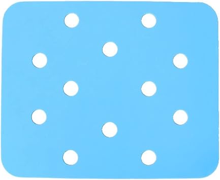 Ikenta Shower Bench Cushion, Bath Chair Seat Mat, Commode Cold-Proof Bath Mat, Bathroom Bath Cushion Non Slip Waterproof Soft for Elderly Senior Handicap Disabled with Adhesive Backing Square