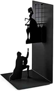 Balvi - Romeo & Juliet metal bookend. Inspired by the work of Shakespeare.