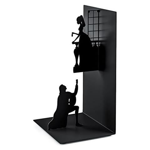Balvi - Romeo & Juliet Buchstütze aus Metall. Inspiriert in Shakespeares Werk Cover