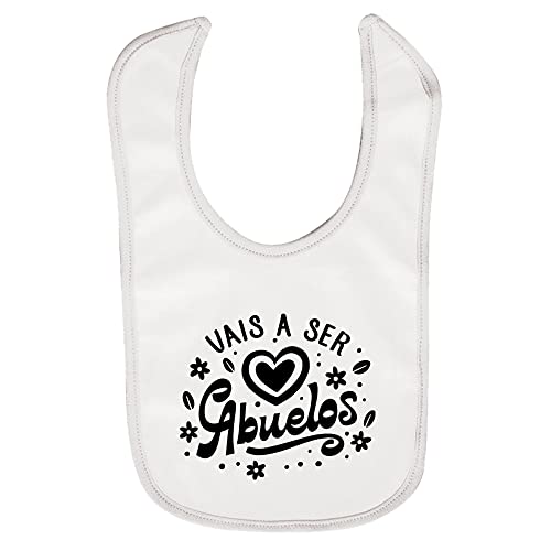 Clickink Babero bebé Vais a ser abuelos. Regalos para bebés. Regalo tía. Regalo amiga. Regalo...