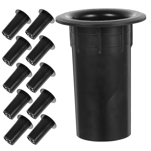 OKUMEYR 12Pcs Plastic Woofer Box Port Tube Replacement Bass Reflex Tube Accessory for Subwoofer Speakers Easy to Install Stain Resistant Durable Sound Quality Upgrade