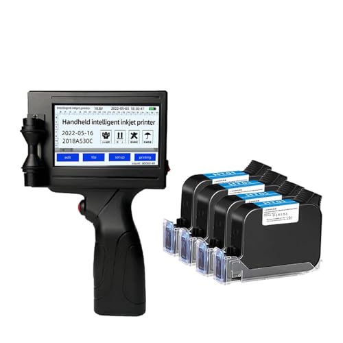 Stampante a getto dinchiostro portatile a stampante per modelli di etichette con numero di lotto stampa senza sbiadimento su sacchetti di plastica