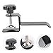 Veemoon Headphone Holder Hook Aluminum Alloy Under Desk Headset Stand for All Earphones Space-Saving Rack with Premium Finish for Home Office School Cyber