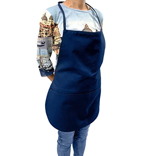 Woremor Emf 5G Protective Apron - Shielding Magnetic Field From Appliances - Induction Stoves, Microwaves Or Any Appliances Emitting Strong Magnetic Fields/Rf Waves (Blue) #TOP6