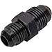 Fragola Performance Systems 491963-BL #6 X 16Mm X 1.5 Male Adapter-F.I. Black