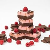 Valley Fudge, Raspberry Chocolate Swirl, Fresh Artisan Fudge, Real Butter, Gourmet Candy, Half Pound Package