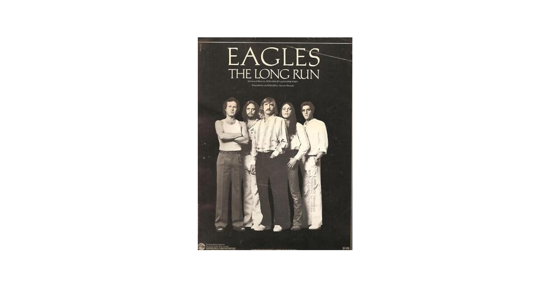 Sheet Music Eagles On The Long Run Eagles 84: Don Henley and