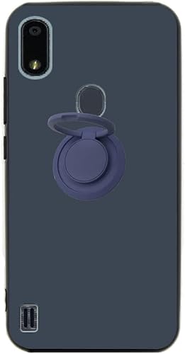 Miniatura 9 de Ranyi Verve Connect - Funda para Consumer Cellular Verve Connect con protector de pantalla, funda de TPU sólido con soporte de anillo giratorio 360,