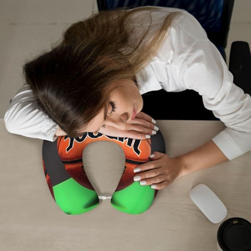 Almohada de viaje espuma viscoelástica cuello en U miniatura 7
