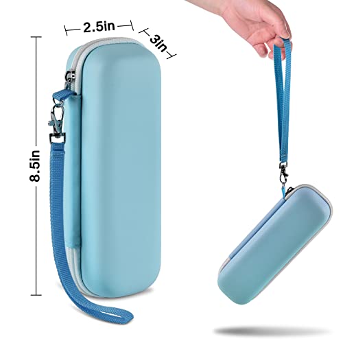 Image of Case Compatible with Philips for Sonicare for ProtectiveClean 4100 6100 5100 6500 7500 Rechargeable Electric Toothbrush.Travel Bag Holder for Oral-B Pro 1000 5000 7500 7000 6000 9600 -Blue(Box Only)