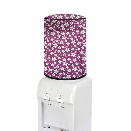 Image of Multicolor 20 Litre Water Dispenser Bottle Cover | Waterproof & Dustproof PVC Fabric | Reusable Protective Cover for 20L Water Can (floral-19)