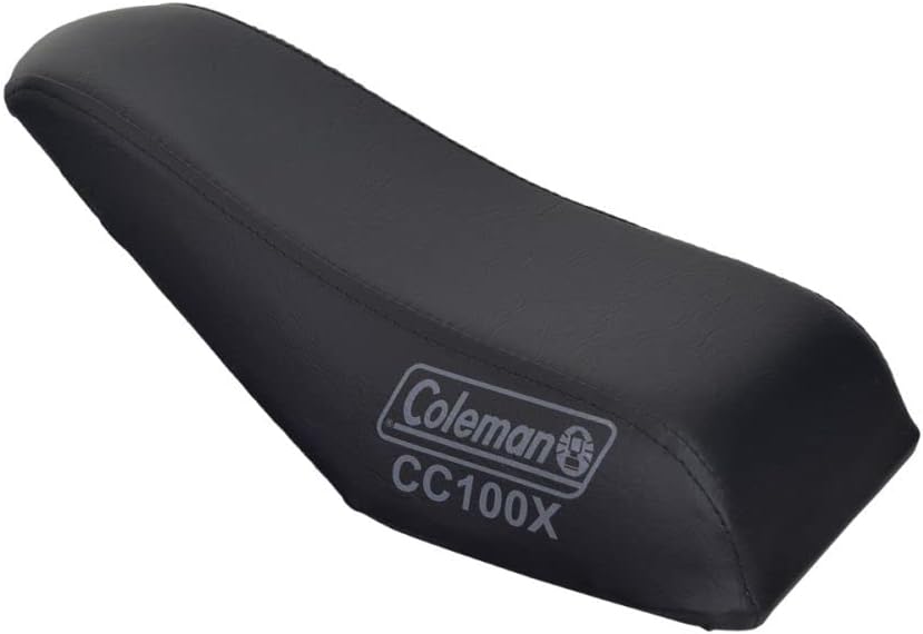 AlveyTech Seat for the Coleman CC100X & Baja Doodle Bug Mini Bikes - Replacement Black Vinyl Stylish Compatible Seats, ATV Accessory, Gas/Electric Scooter, 2-Wheeler Dirt Pit Pocket Bike, DIY Install