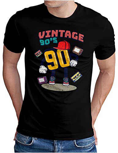 T-shirt pour homme OM3 style rétro années 90 pour vos soirées nostalgiques du S au 5XL