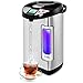 Costway Instant Electric Hot Water Boiler and Warmer, 5-Liter LCD Water Pot with 5 Stage Temperature Settings, Safety Lock to Prevent Spillage, Stainless Steel Hot Water Dispenser