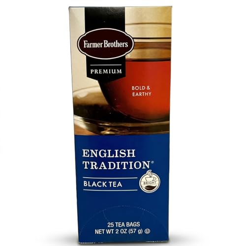 Farmer Brothers English Tradition Black Tea, 25 Bags