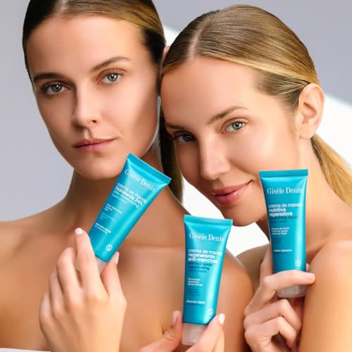 GISÈLE DENIS - Crema de Manos Nutritiva Reparadora, 2x75 ml, con Manteca de Karité, Aceite de Jojoba y Aceite de Argan, Hidrata, Nutre y Repara la Piel, Fórmula Innovadora, Textura Suave - imagen 7