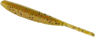 Yamamoto 3.75" Shad Shape Fishing Worm - Realistic Soft Plastic Fishing Lure Baits - 10 Pack