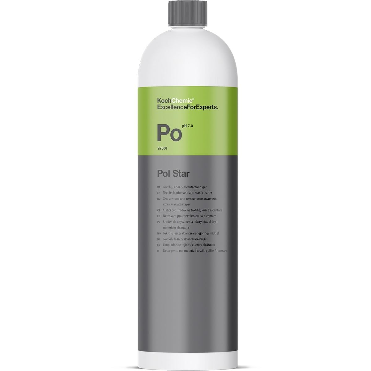 Koch Chemie - Set di accessori per interni dell'auto, per riparare la cura dell'abitacolo, fresh up, Speed Glass Cleaner, spazzola per interni, panno asciutto