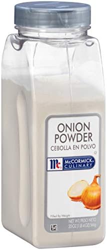 McCormick Culinary Onion Powder, 20 oz - One 20 Ounce Container of Onion Powder Seasoning Made From Real Onions, Perfect for Sauces, Gravies, Soups or Dips