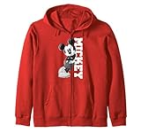 18DNMC00062B-001 Disney Mickey And Friends Mickey Leaning Portrait Sweat à Capuche