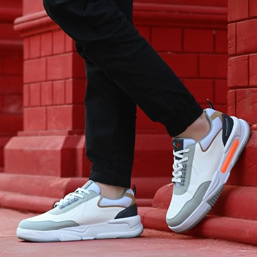 Image of Cruiser Mens Sneaker | Comfort & Style with Soft Cushioned Insole |Stylish Casual Sneakers for Men | Trendy Lace-Up Design for Casual Outfits (2602)