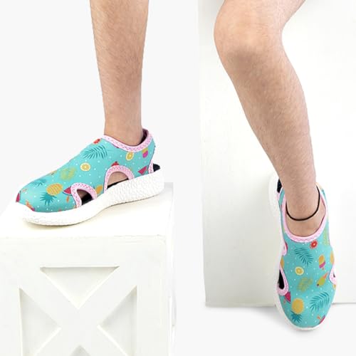 Image of KazarMax Kids Boys and Girls Lightweight | comfort | Easy Slip-On | Breathable | Printed Sandal