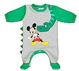 Dieser langärmlige warme und dicke kuschelige Baby-Strampler mit Füßchen der Mickey Maus Kollektion ist einfach nur süß. Der bequeme Strampler Baby-Einteiler aus Baumwolle sorgt für das Wohlbefinden Ihres Baby. Der Strampler ist erhältlich in Größe 56 62 68 74 80 und 86, ab Größe 74 ohne Fuß, bis Größe 68 mit Fuß. Der Einteiler Overall ist also passend für 1 2 3 4 5 6 7 8 9 10 11 12 Monate alte Junge. Ideales Geschenk für Geburtstag-Party, Weihnachten oder Baby-Shower Party.