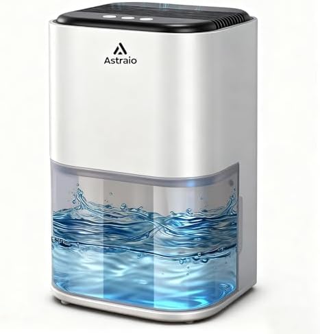2000ML Dehumidifiers for Room Damp,Air Home Dehumidifier for Home Air Purifier with LED Light, Auto ...