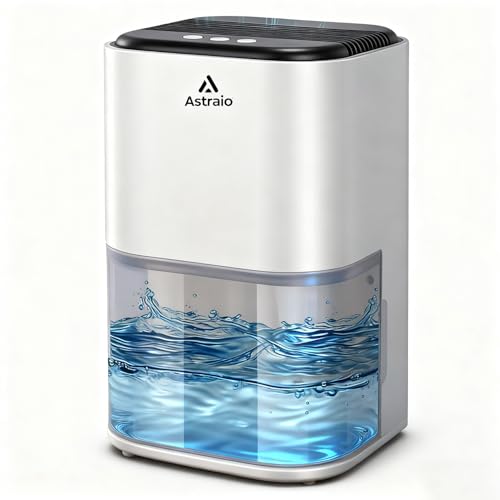 2000ML Dehumidifiers for Room Damp,Air Purifier Dehumidifier for Home Air Purifier with LED Light, Auto Shut Off, Portable and Ultra Quiet for Drying Clothes, Bedroom(AU PLUG)