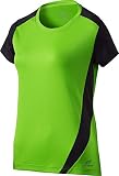 Pro Touch Damen Club T-Shirt, Lime/Schwarz, 44