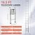 Grefinity 16.5 FT Aluminum Telescoping Ladder with Hooks, Extension Ladder with Reinforced Alloy Joints, 400 lbs Load Capacity with Non-Slip Feet, Compact Portable for Home, RV, Attic and Roof Use