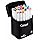Caliart 41 Colors Alcohol Markers Dual Tip Fine & Chisel, Based Art Markers Permanent Pens for Adults Coloring Books, Artists