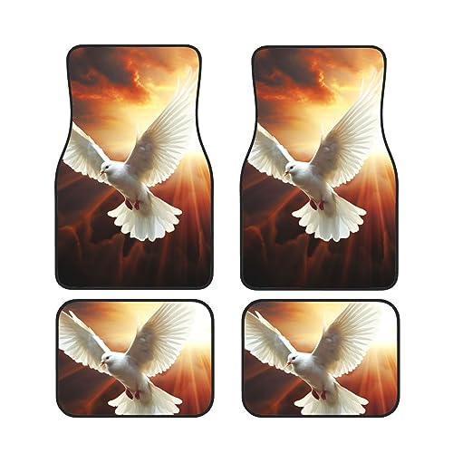 Tapis de voiture pour femme Dove Sun Art : protégez et sublimez le sol de votre SUV