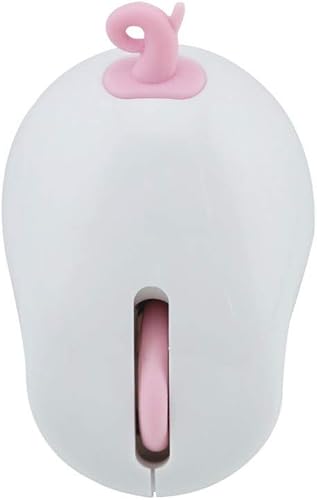 Vista 9 de Design Cute Portable Pig 1200DPI Mute Mini 2.4Ghz Ratón creativo inalámbrico Ratón Mini Gaming Mouse Pad (blanco, tamaño único)