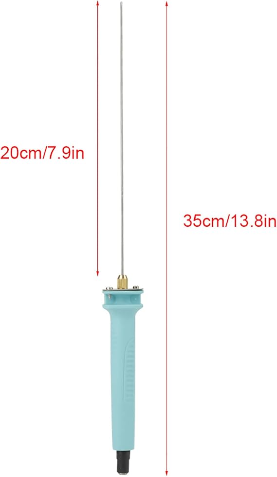 Hot Wire Foam Cutter, Electric Hot Knife Cutting Tool, Heat Up Quick Styrofoam Polystyrene Cutting Pen, Power Adapter Not Included(20cm(12v 2A))