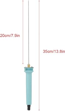 Hot Wire Foam Cutter, Electric Hot Knife Cutting Tool, Heat Up Quick Styrofoam Polystyrene Cutting Pen, Power Adapter Not Included(20cm(12v 2A))