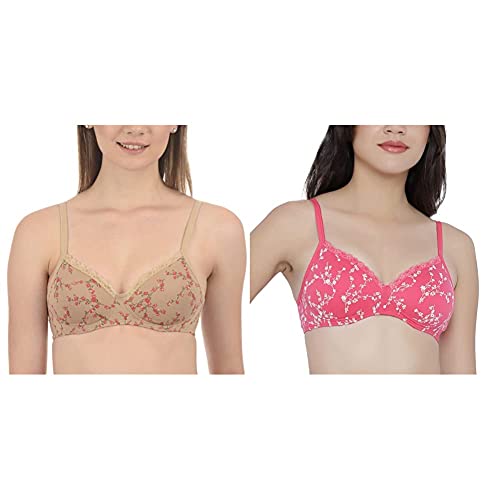 Image of Amante Women's Bra Non-Padded Non-Wired (Pack of 2)