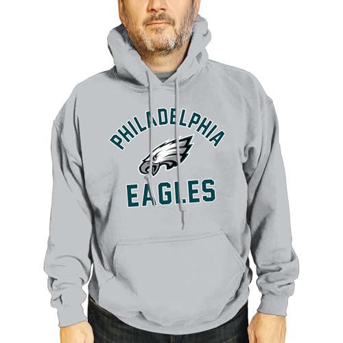 Image of Team Fan Apparel NFL Gameday Hoodie Pullover Sweatshirt for Men and Women | Officially licensed NFL Gameday fleece pullover - kangaroo pocket, ribbed cuffs, drawstring hood, unisex fit