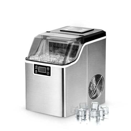 Máquina de hielo portátil compacta y autolimpiante miniatura 1