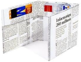 Tyvek Wallets Newspaper