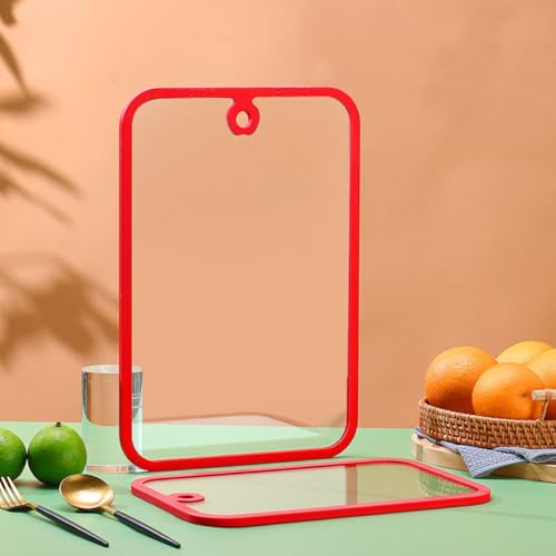 Tabla de cortar de vidrio templado rectangular de alta resistencia anti-deformación 6