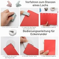 MAIXINNEW3 Stück Papierschneider Klein zum Basteln – Ansicht 5
