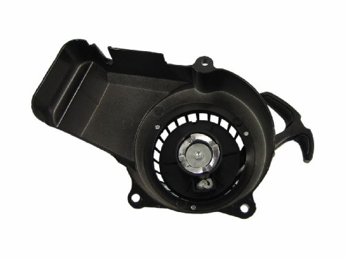 47cc 49cc Mini-Aluminium ATV Ziehen Anfang Recoil Starter Dirt Bike Scooter Schwarz