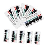 HOODANCOS 10 piezas Tiras Adhesivas de Temperatura para Botella de...